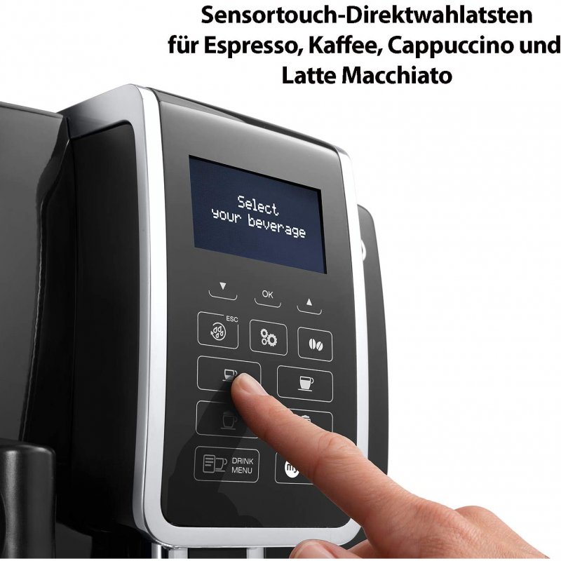 Thumbnail 2 de Cafetera superautomática DeLonghi ECAM350.55.B 15 Bares 📷