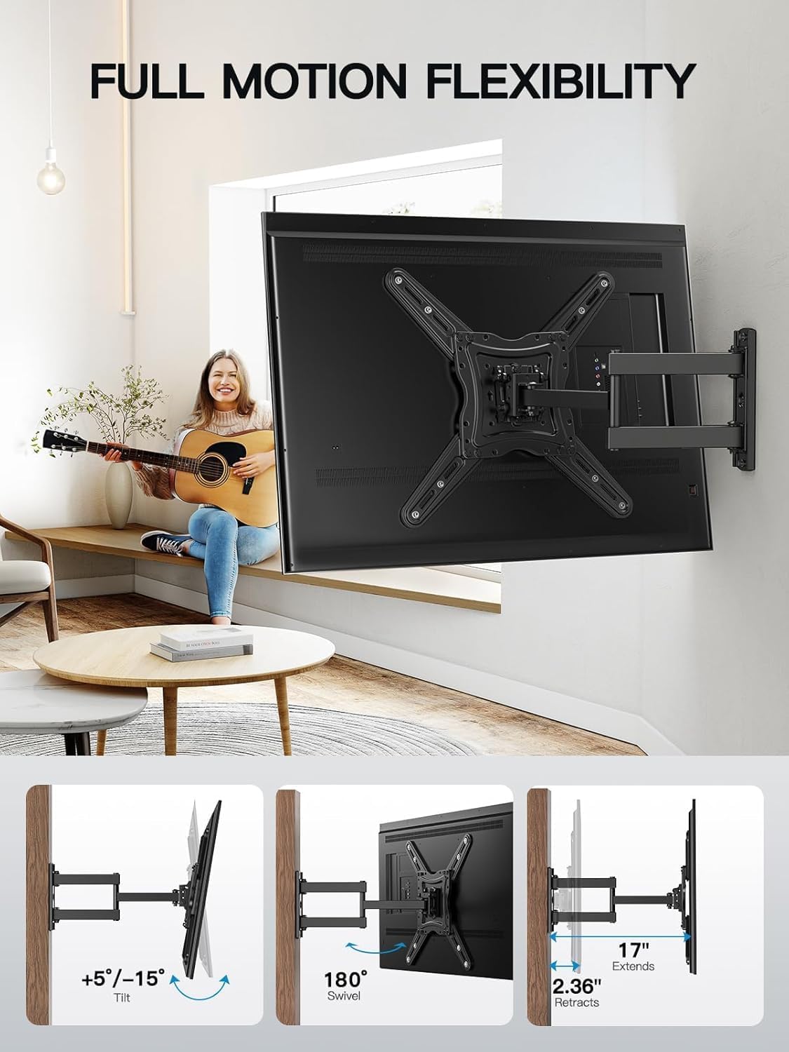 Thumbnail 5 de Pipishell PIMF7 TV Wall Mount 26-65 inch