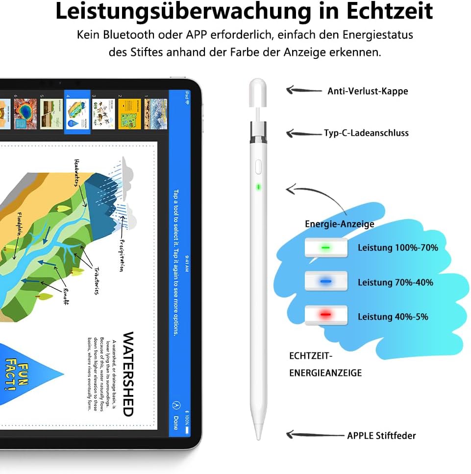 Thumbnail 6 de KIROSA Pencil für iPad mit USB-C