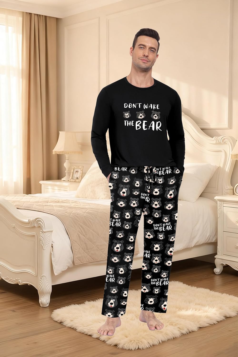 Detalle de Men's Pajama Set, S–2XL