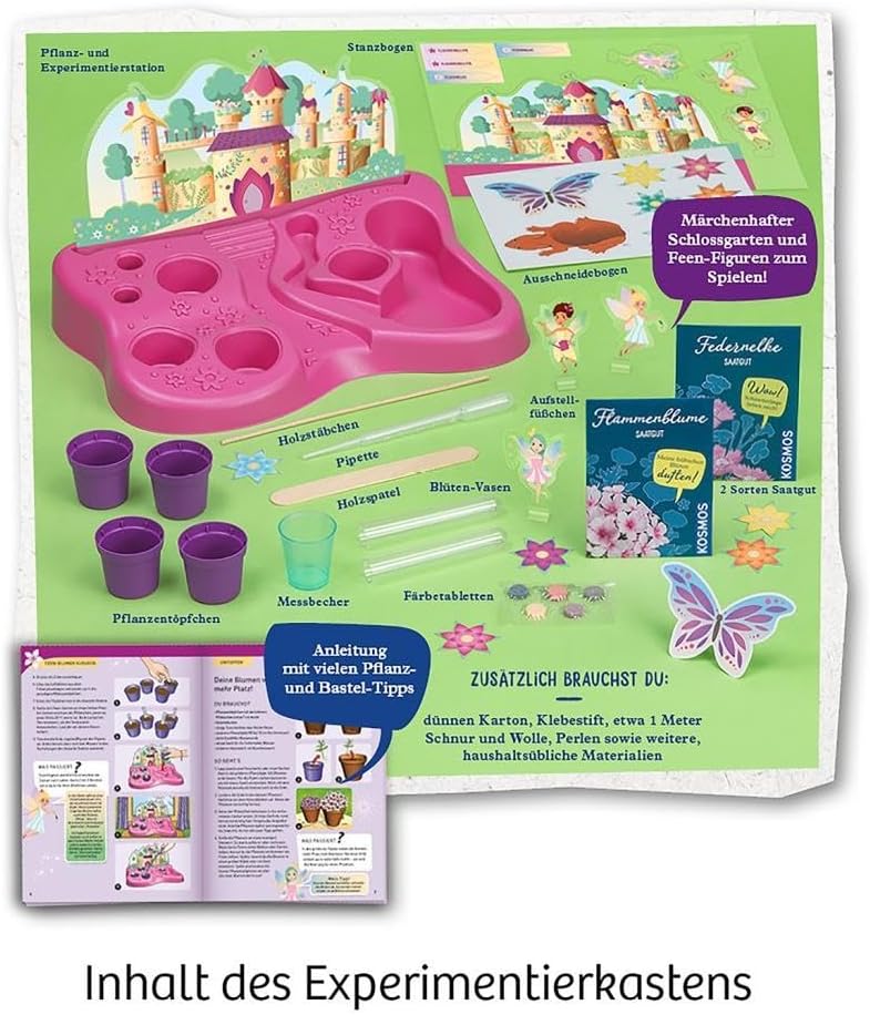 Thumbnail 2 de Kosmos Feen-Garten: Experimentierkasten per bambini (dai 6 anni)