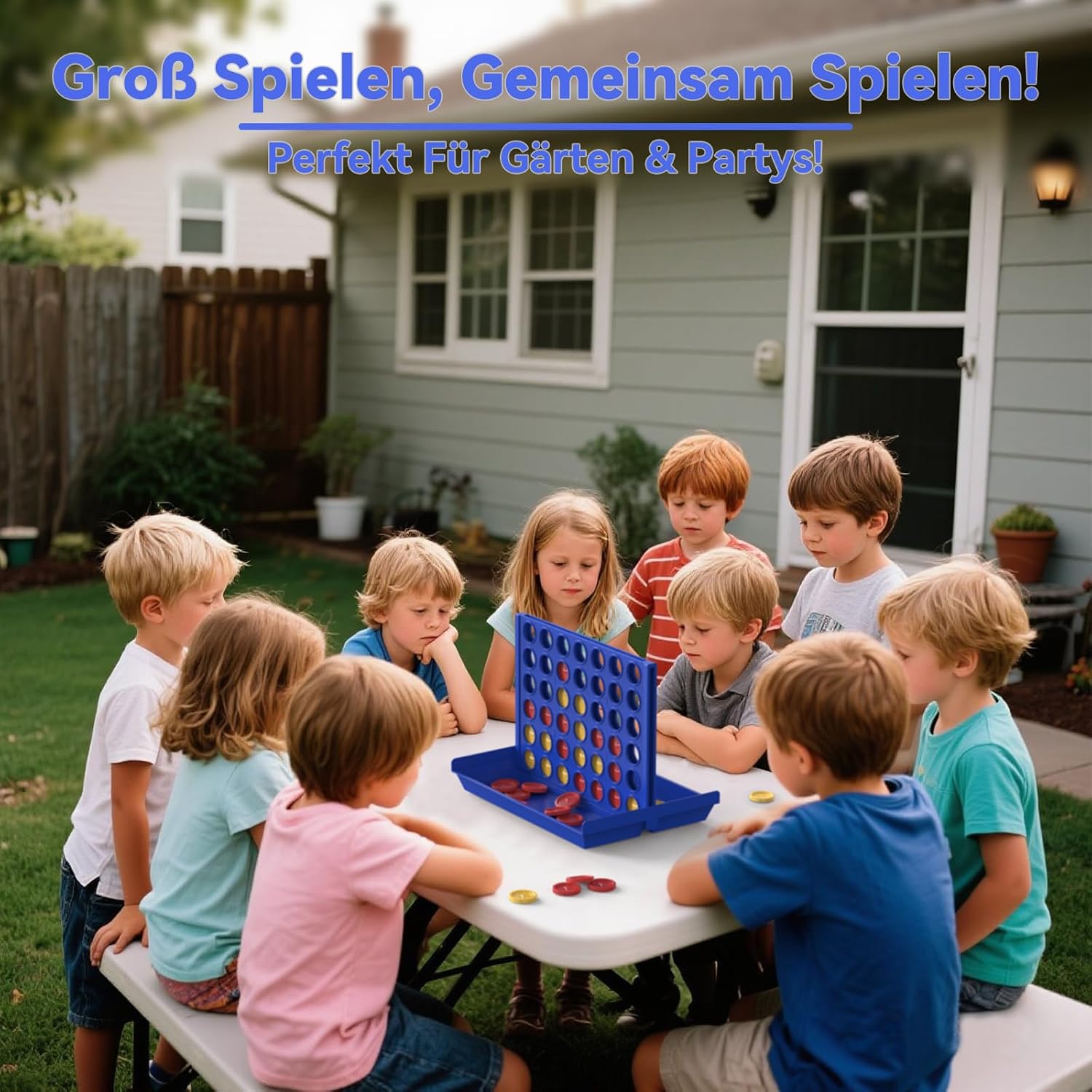Detalle 2 de Pup Go 4 in einer Reihe Groß Format Spiel 🧩