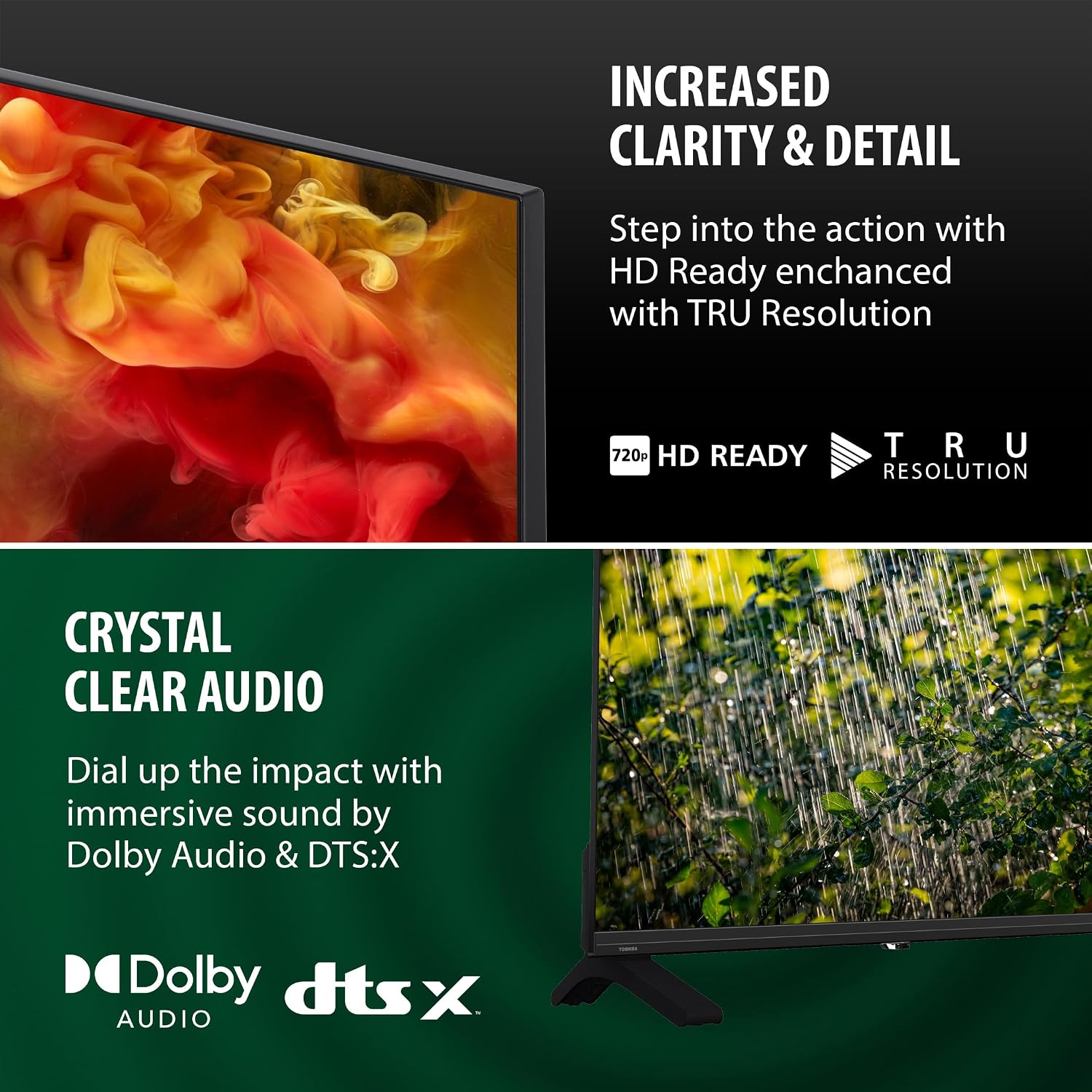 Detalle de Toshiba 32" HD LCD Smart Fire TV