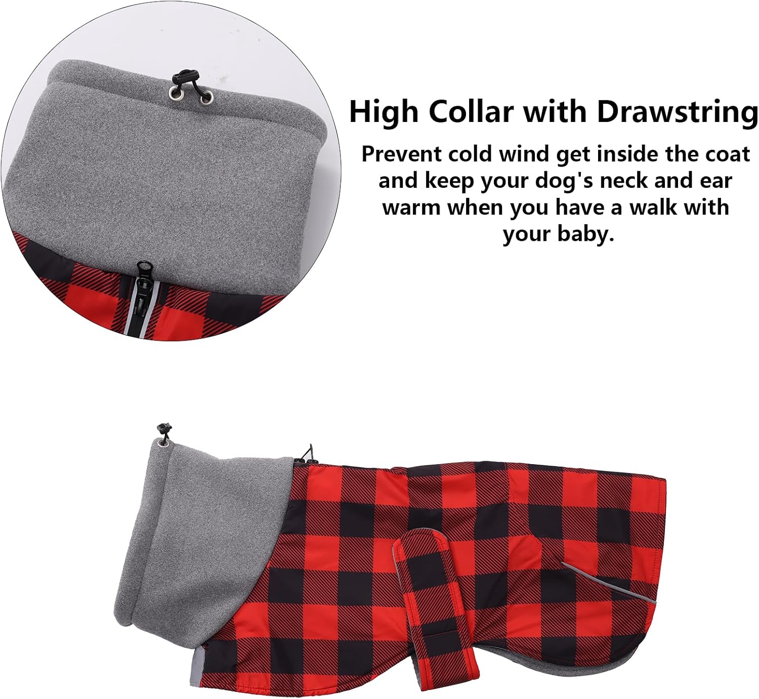 Thumbnail 3 de Dachshund Coats Waterproof: Sausage Dog Winter Coat with Reflective Stripe, XS