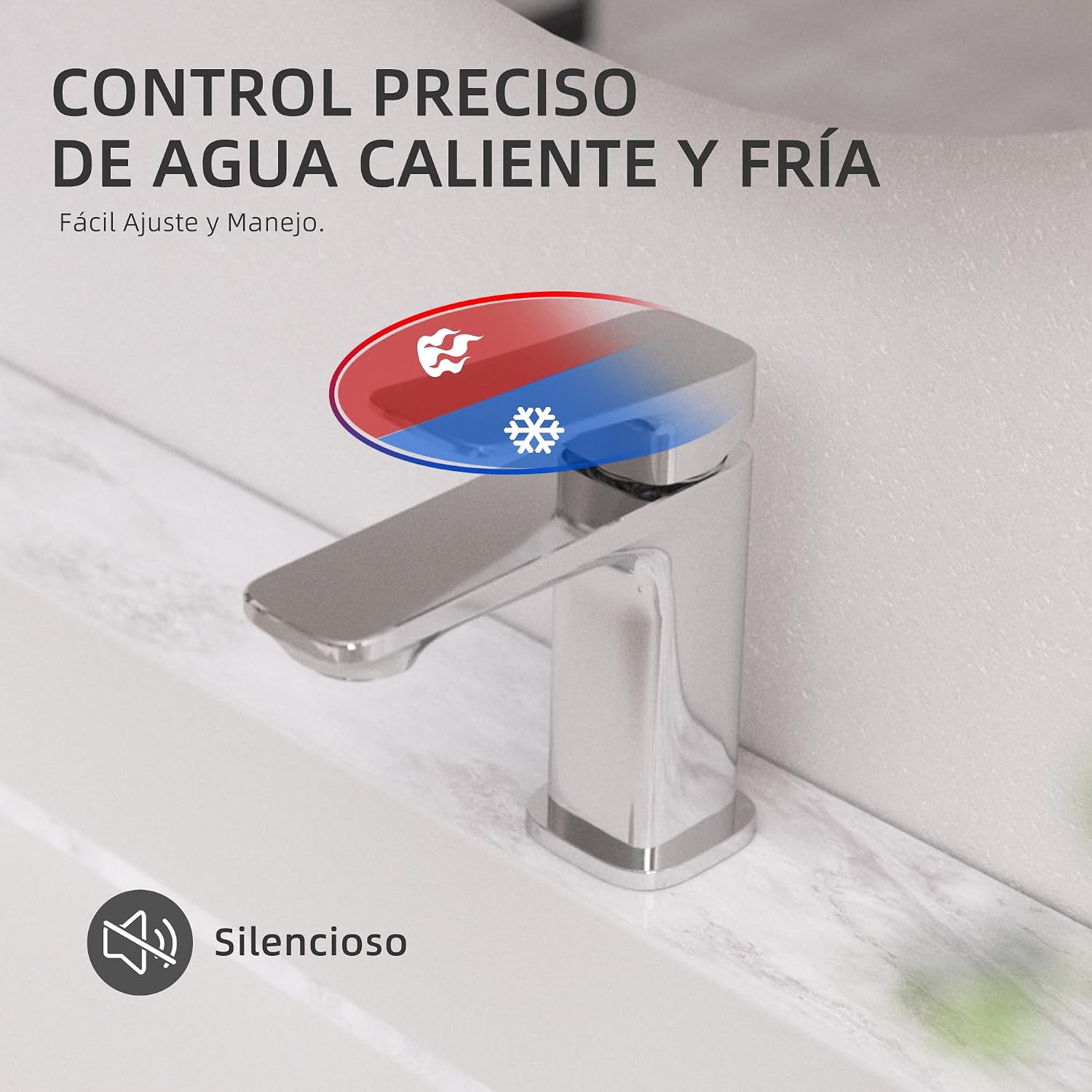Thumbnail 4 de BELZ Grifo monomando lavabo 82 mm cromado