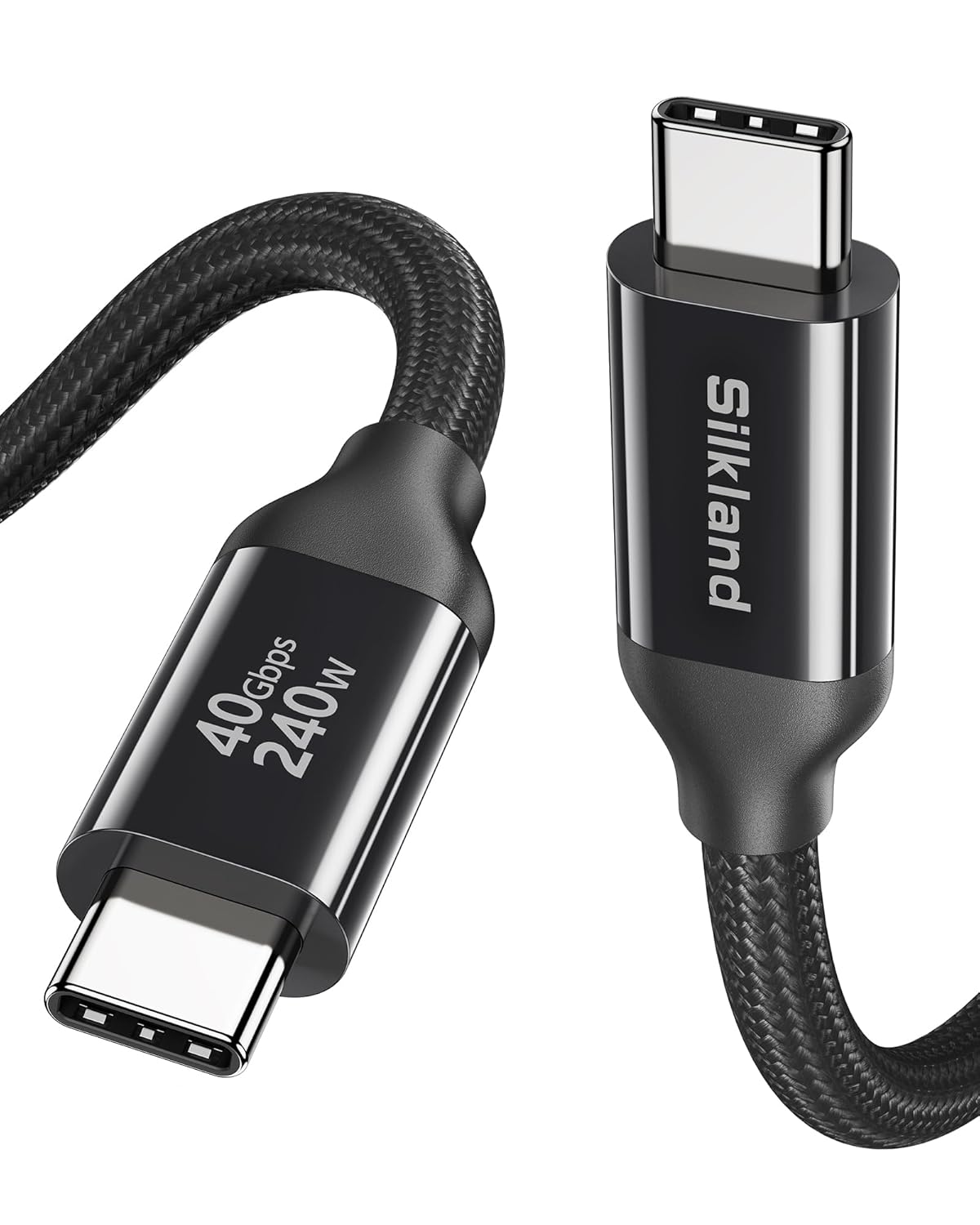 Detalle de Silkland USB4 40Gbps Thunderbolt 4 cable 1.5m