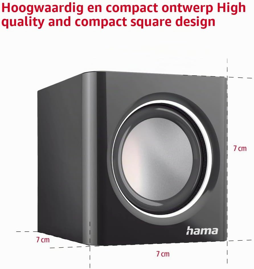 Thumbnail 5 de Hama Sonic Mobil 185 00173132 notebookluidspreker, stereo, 3 W, zwart-zilver