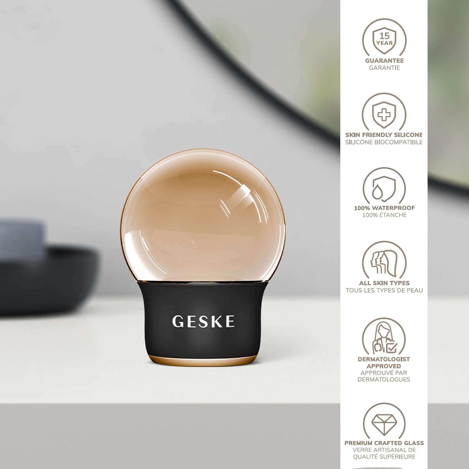 Thumbnail 5 de GESKE Cool & Warm Face & Body Massager – Masseur 7 en 1 pour visage et corps
