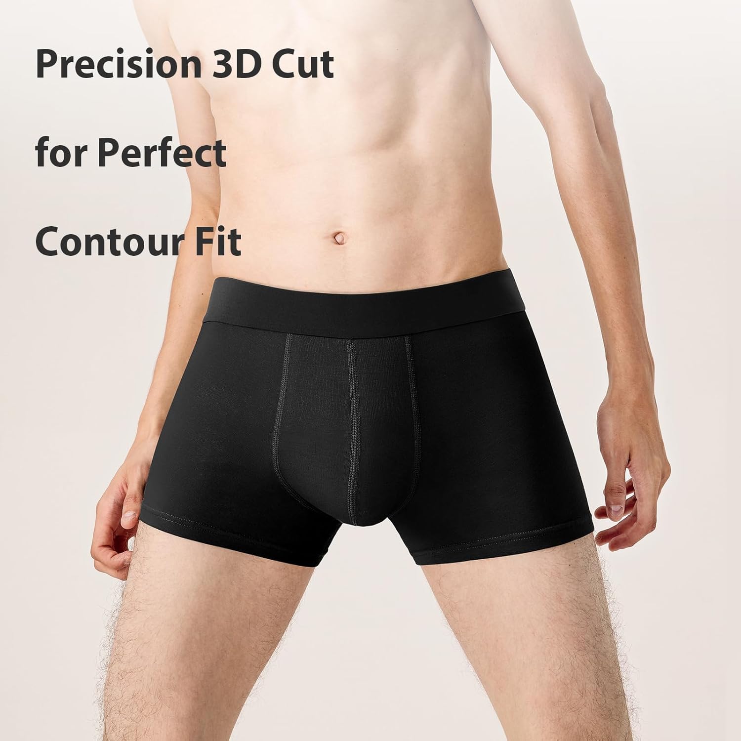 Thumbnail 1 de QINCAO Mens Boxers 6 Pack: No Logo, Comfortably Breathable and Durable