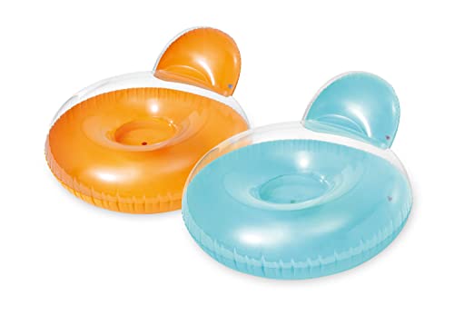 Detalle de Intex 58889EU – Sillón‑almohada hinchable con espalda (colores aleatorios)