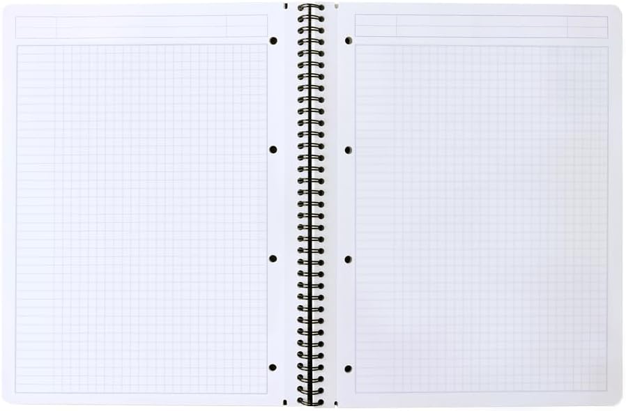 Detalle de RHODIA 119912C Greenbook Notebook – A4+ 100% Recycled, 160 Pages, Small Squares