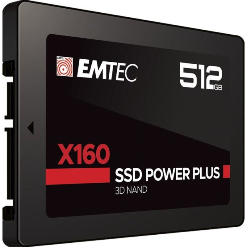 Detalle 2 de Emtec X160 SSD SATA 3 de 512 GB