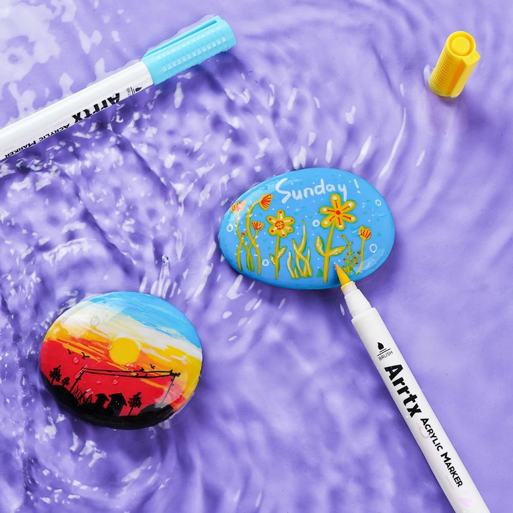 Thumbnail 6 de Arrtx marqueur Acrylique 30 couleurs