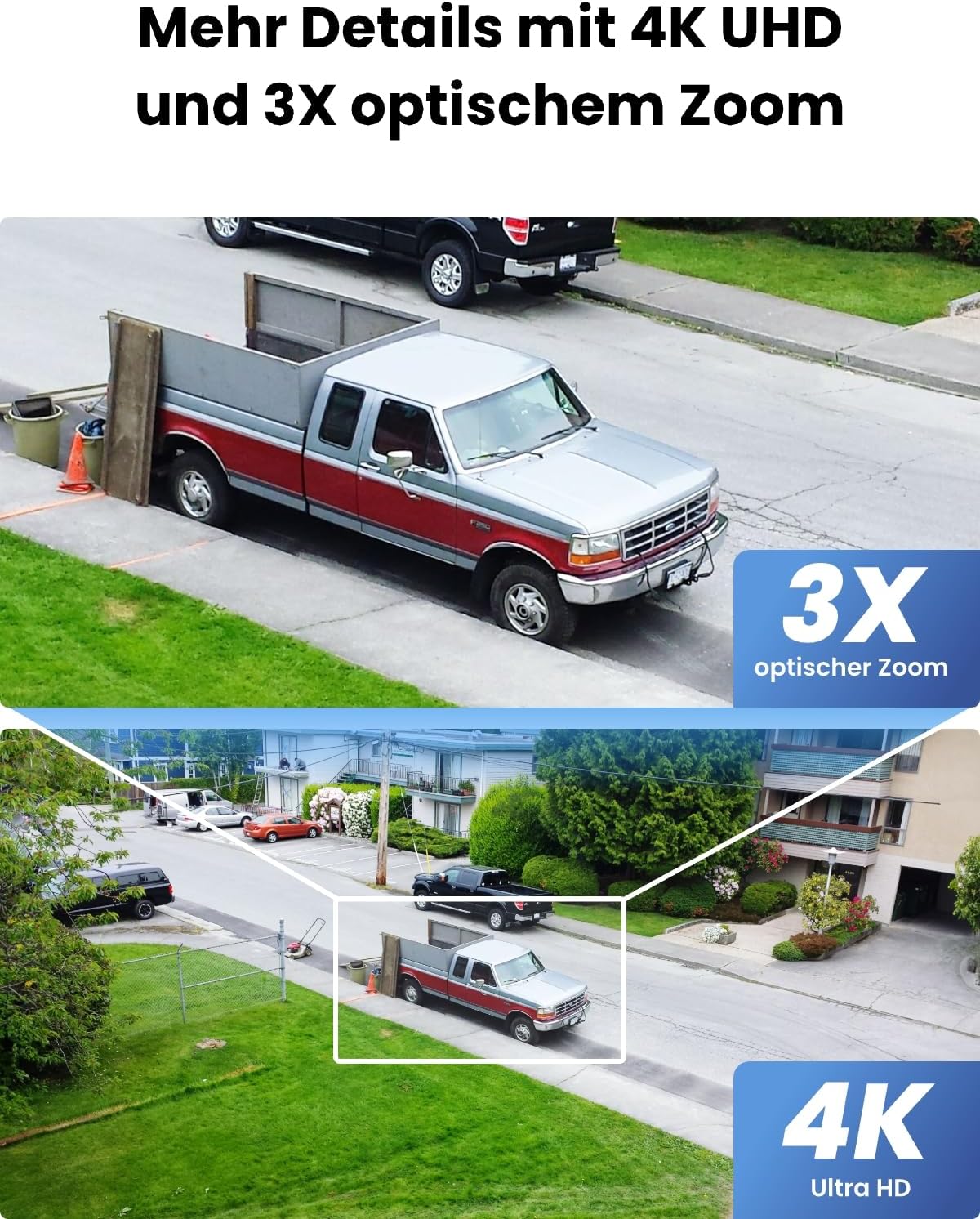 Detalle 2 de Reolink E1 Outdoor Pro 4K PTZ Überwachungskamera