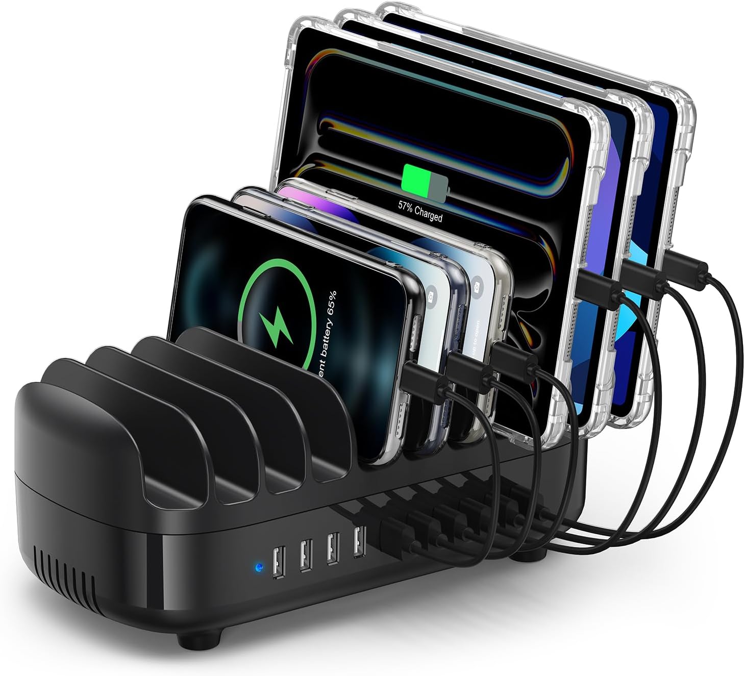 Detalle de ORICO Station de charge 120W pour 10 appareils