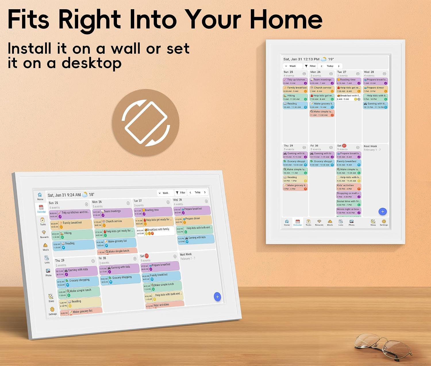 Thumbnail 6 de Digital Calendar 10.1-inch Smart Wall Planner