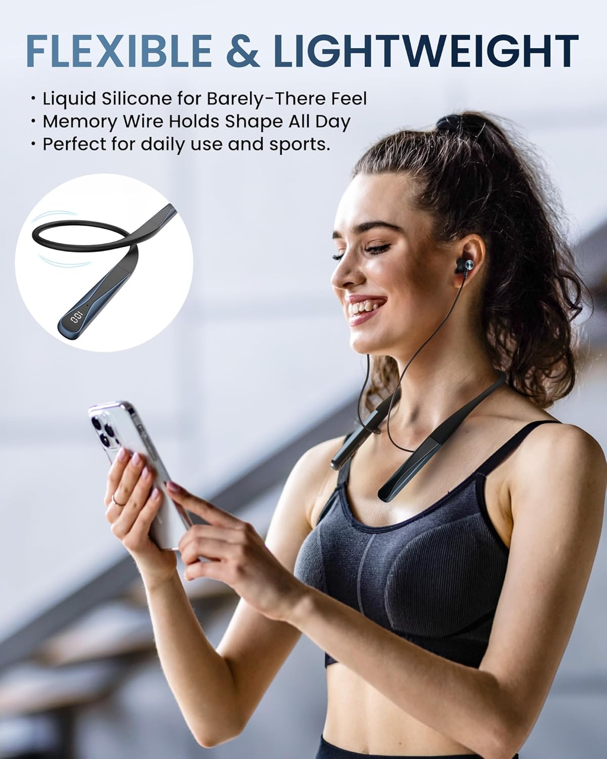 Thumbnail 3 de Nsyee A18 V5.4 Neckband Bluetooth Earphones review
