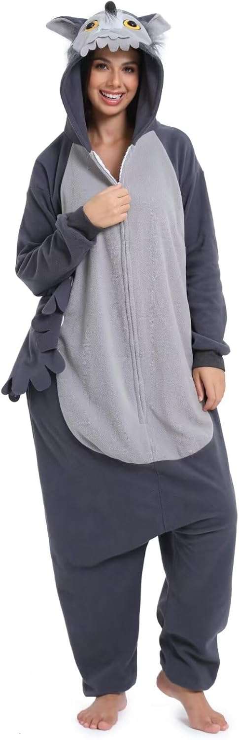 Detalle 2 de LBJR Ganzkörper Kostüm Jumpsuit 1 Onesie Tier