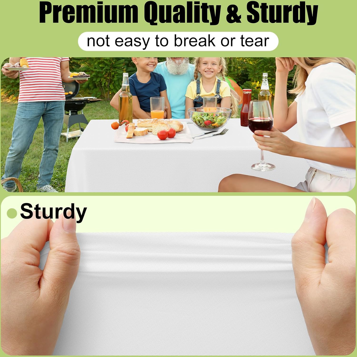 Detalle 2 de Smiry Disposable Table Cloth 54 x 108