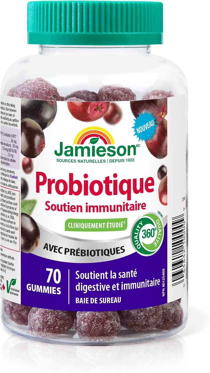 Detalle 2 de Jamieson Probiotic Gummies, 70 count