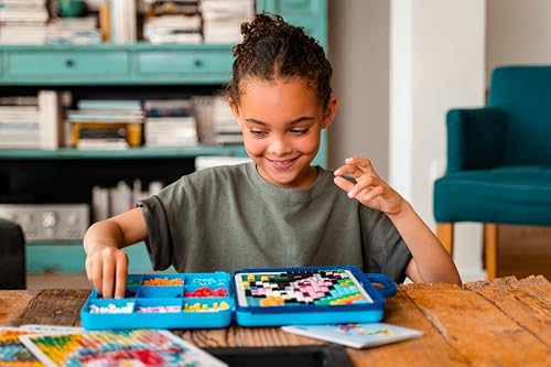 Detalle de Nathan Clic'Educ Pixels – Mallette de Loisirs Créatifs (6–9 ans)