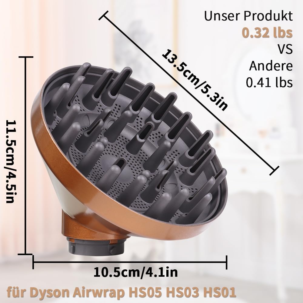 Thumbnail 5 de Laymi Diffusor für Dyson Airwrap mit Zacken