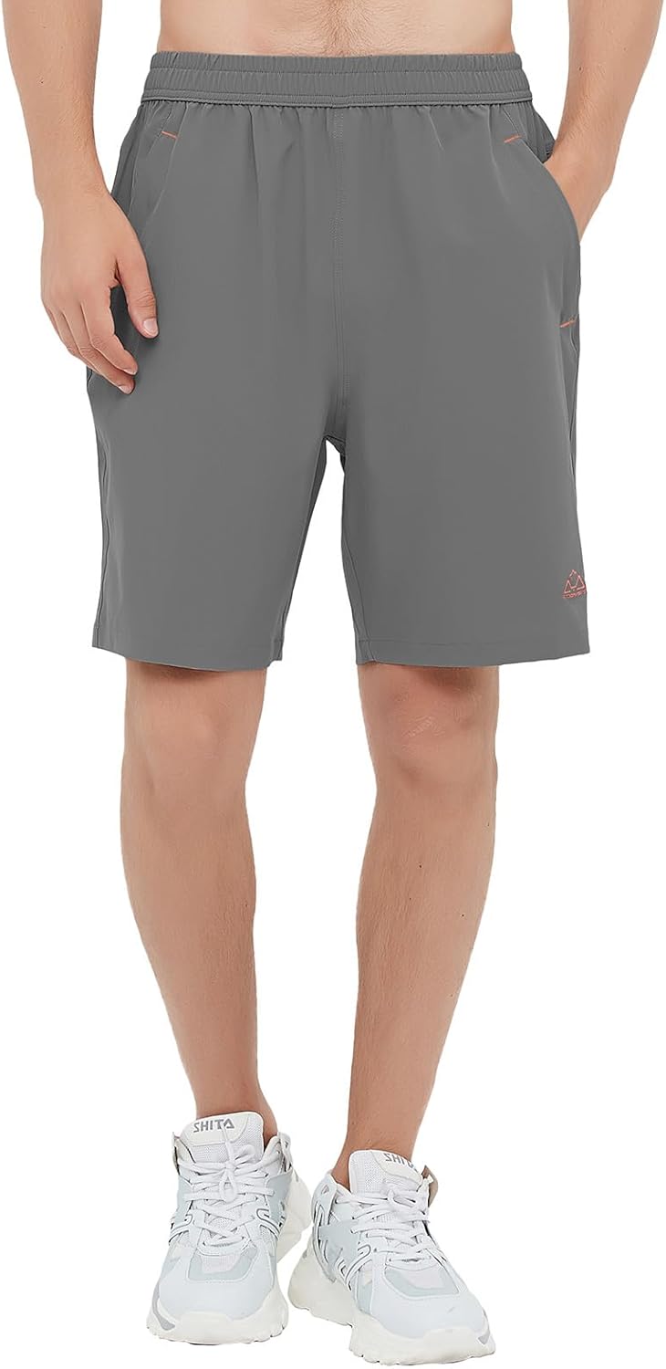 Thumbnail 4 de Rdruko Men’s Quick-Dry Hiking Shorts with Zipper Pockets (7" Inseam)