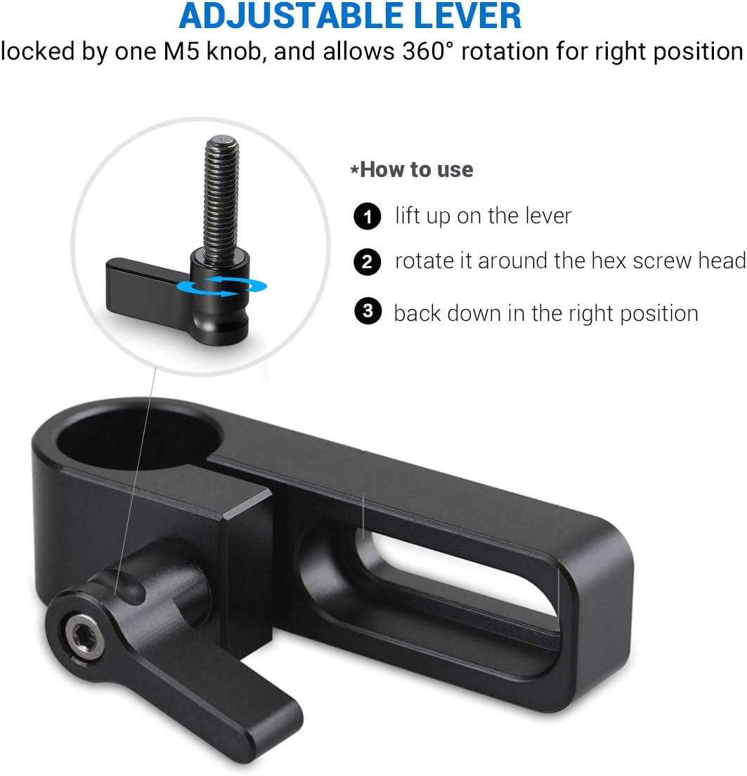Thumbnail 3 de SMALLRIG 15mm Rod Clamp de Fixation pour 15 mm Rod – 1549