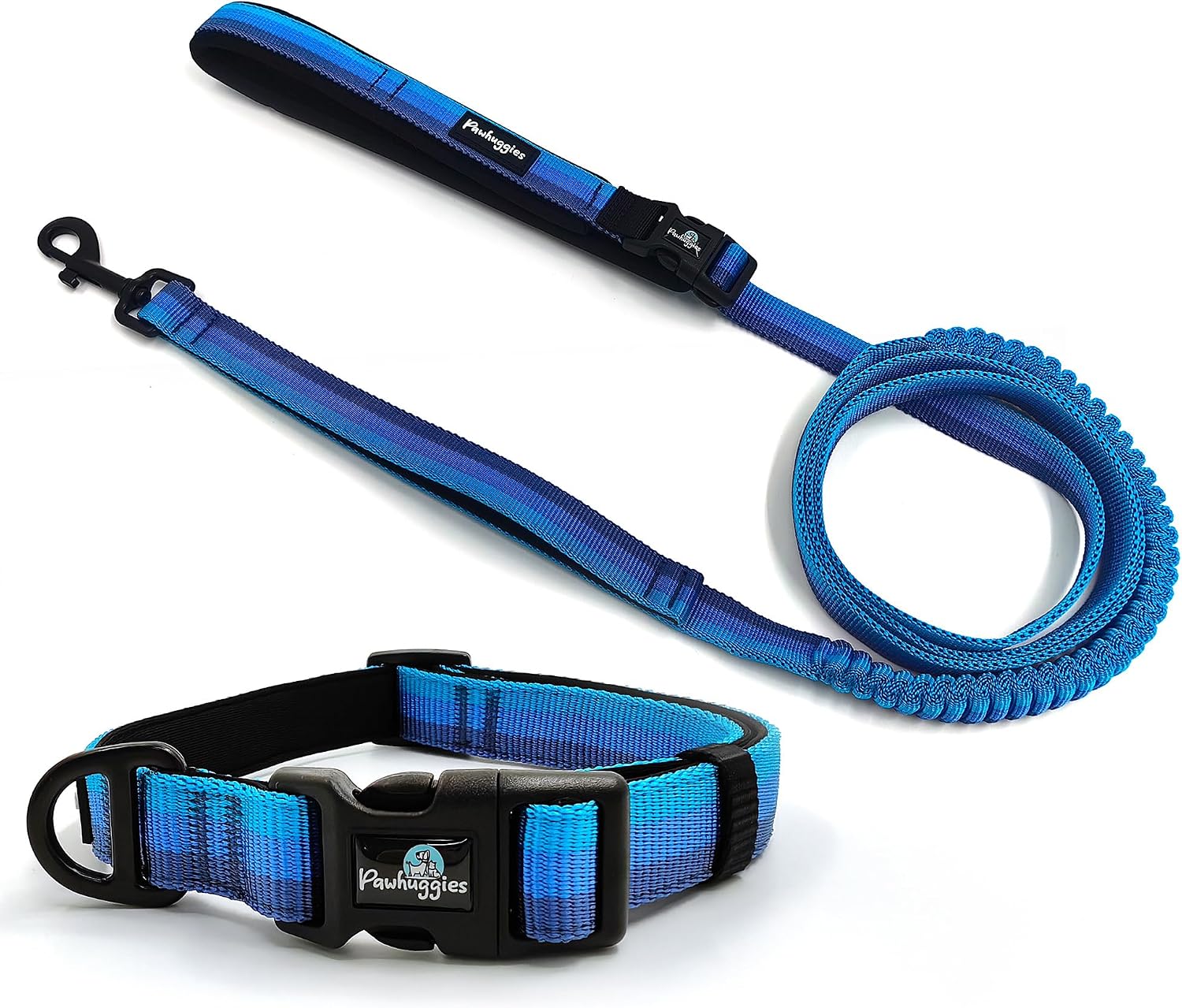 Thumbnail 6 de PawHuggies Dog Collar and Leash Set, Jacquard
