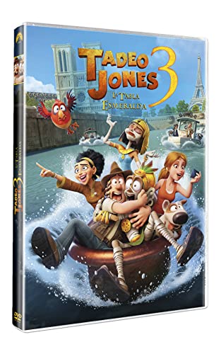 Detalle de Tadeo Jones 3: La Tabla esmeralda (DVD) – Divisa Films