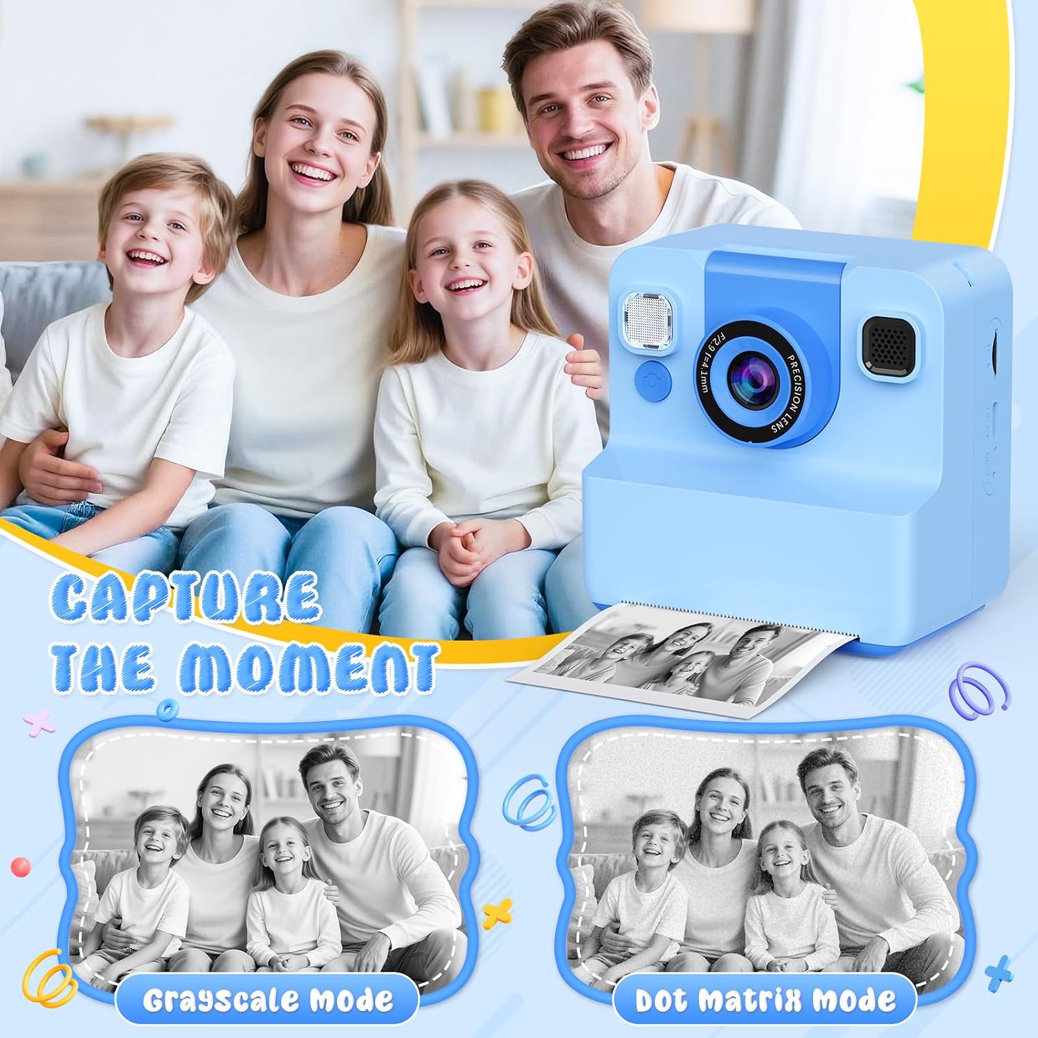 Thumbnail 2 de Yidoroye Kids Camera 2.4 inch HD 1080P