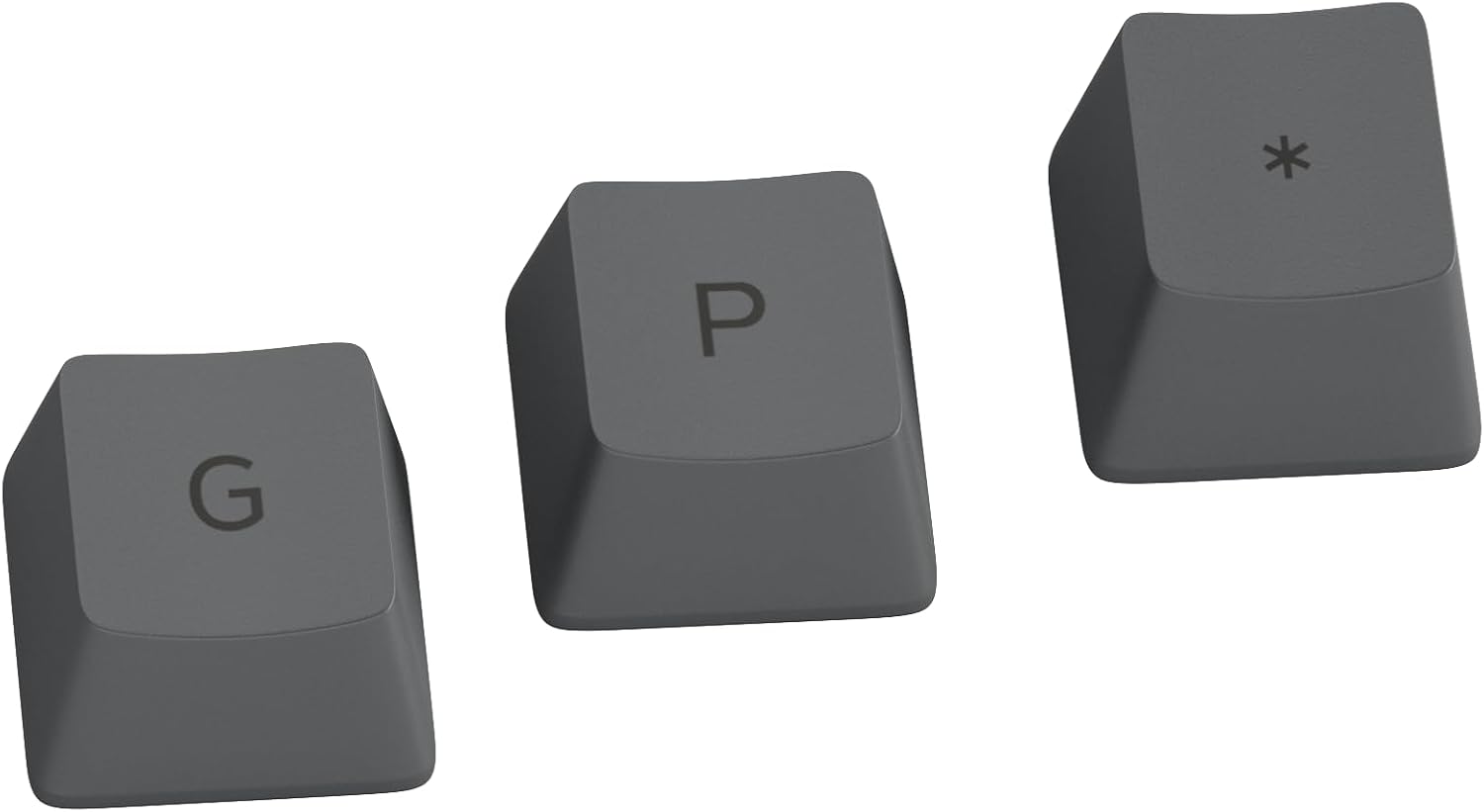 Detalle de GLORIOUS GPBT Tastenkappen (115x) Cherry-Profil, PBT, ANSI Schwarz – hochwertige Tipp-Erfahrung mit Thermosublimationsdruck
