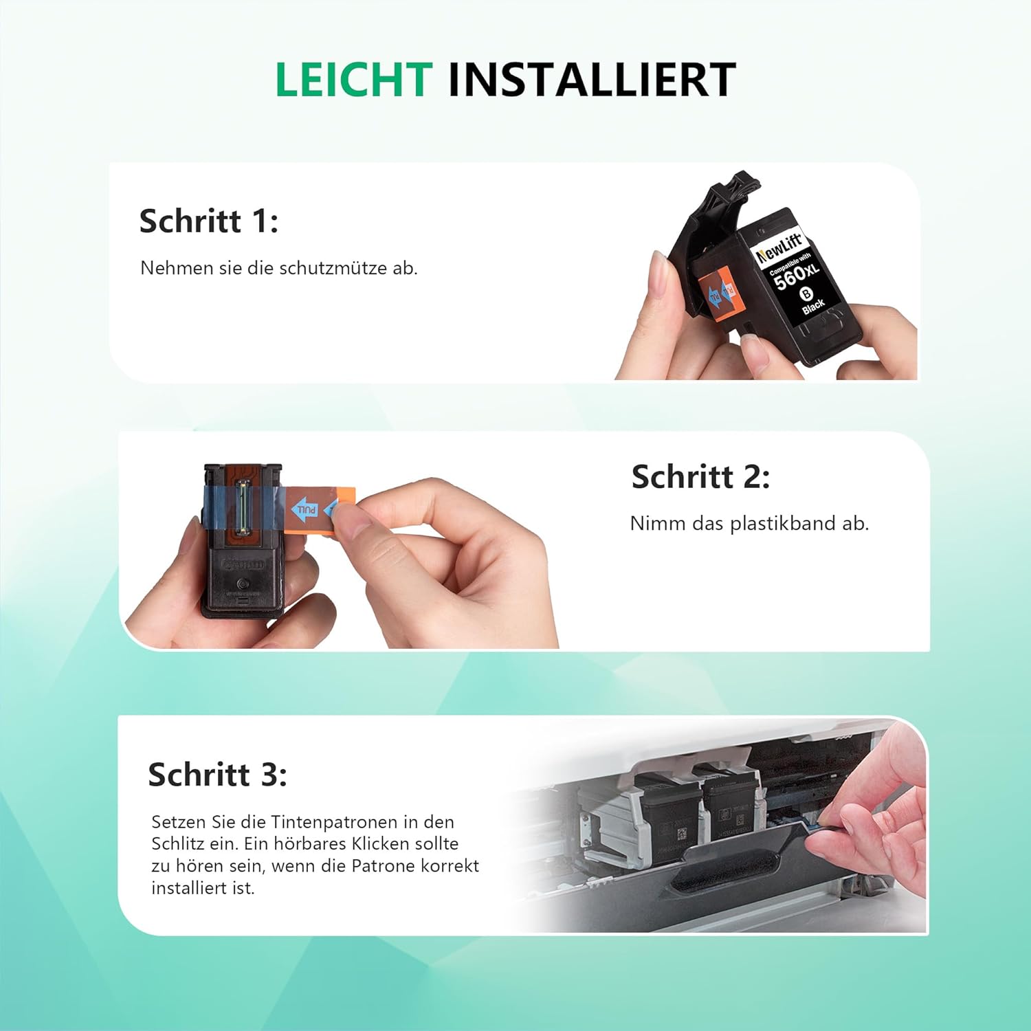 Thumbnail 4 de NewLift 540XL 541XL Druckerpatronen 2er-Pack 🖨