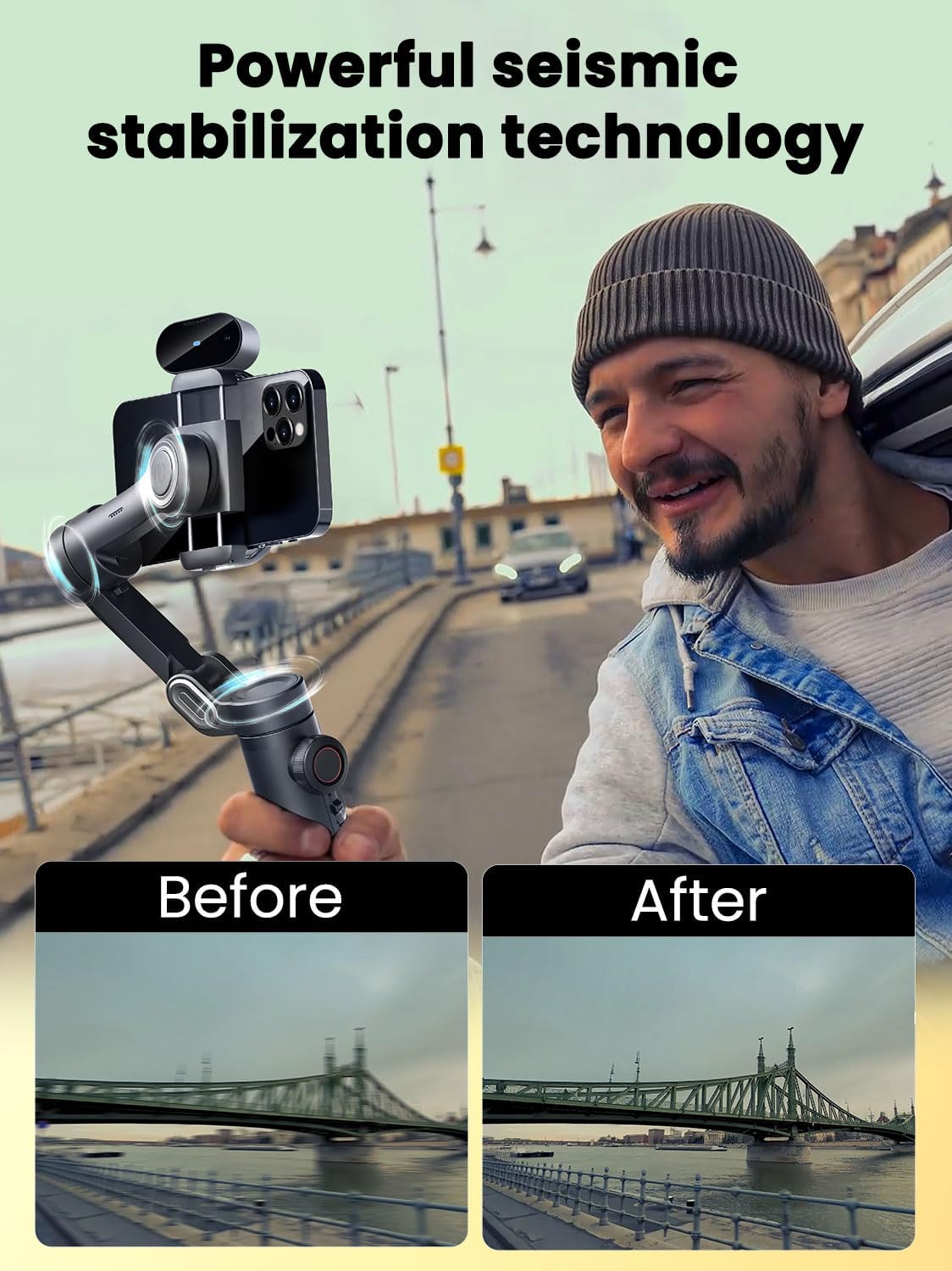 Detalle 2 de AOCHUAN XE AI Version 2600 mAh gimbal