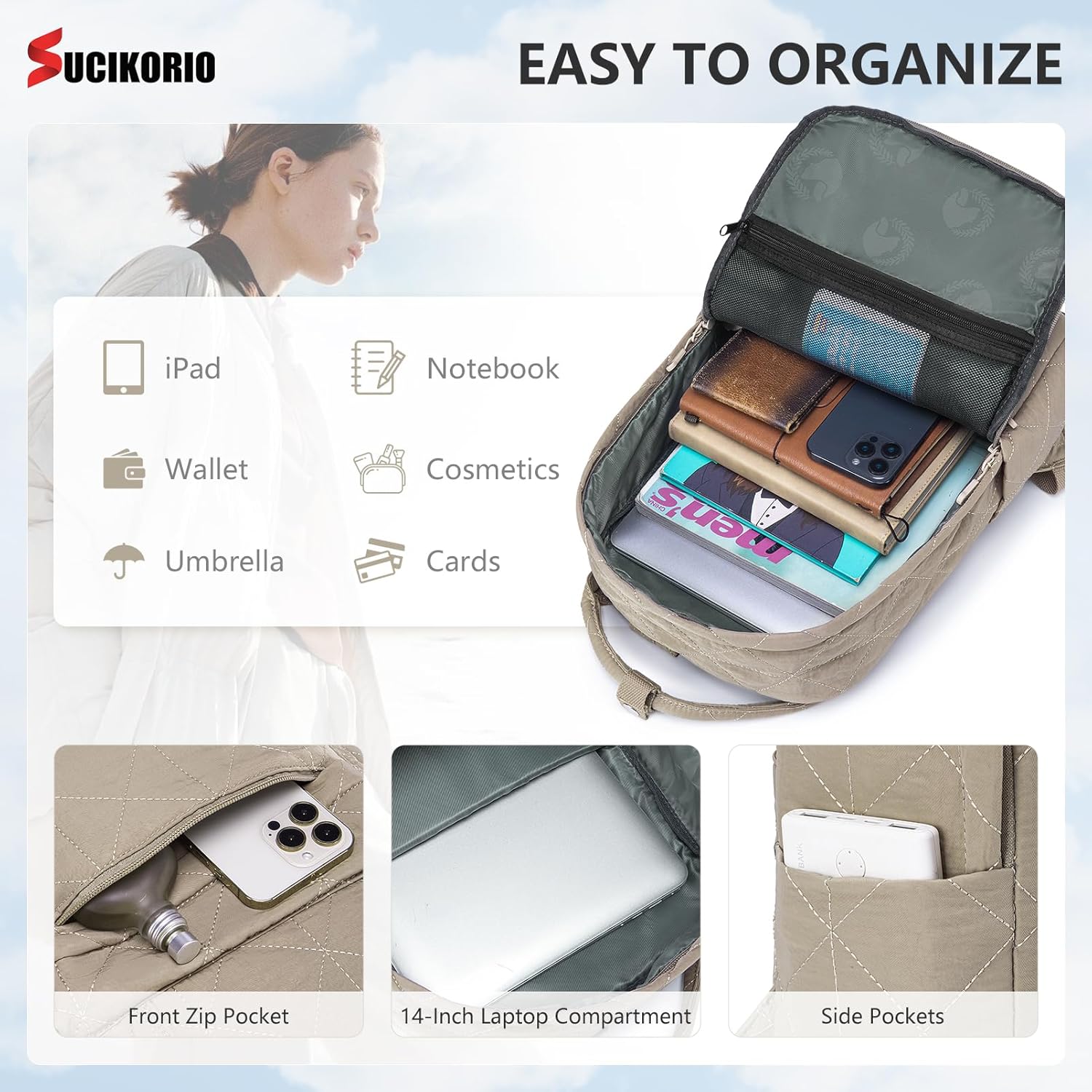 Thumbnail 4 de SUCIKORIO Underseat Cabin Backpack
