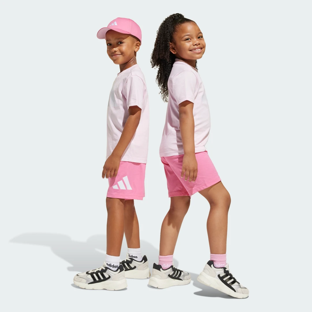 Thumbnail 2 de Adidas Conjunto Essentials Niños Rosa