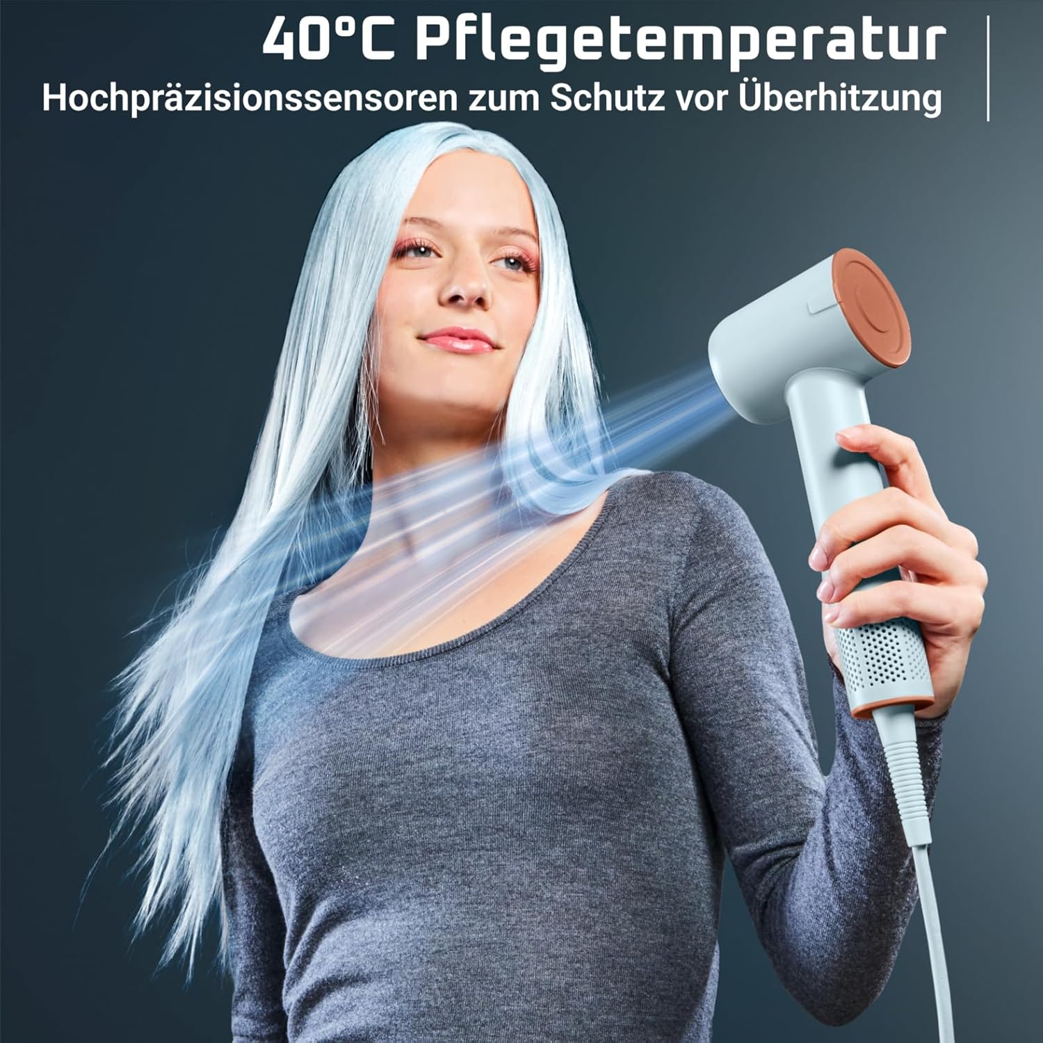Thumbnail 6 de Rowenta Blumia Haartrockner HY5N10E0 – kompakt, leistungsstark mit Hochgeschwindigkeitsmotor
