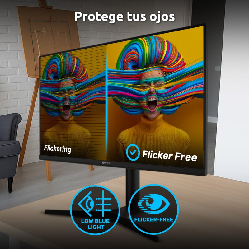 Thumbnail 2 de Alurin CoreVision 27" IPS 4K Freesync, altura regulable