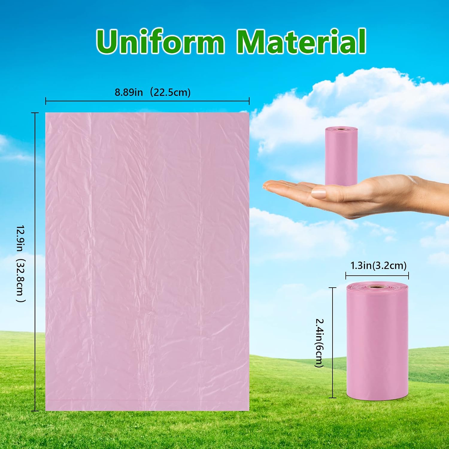 Thumbnail 6 de Nineaccy Biodegradable Dog Poo Bags 300 pack 🐕