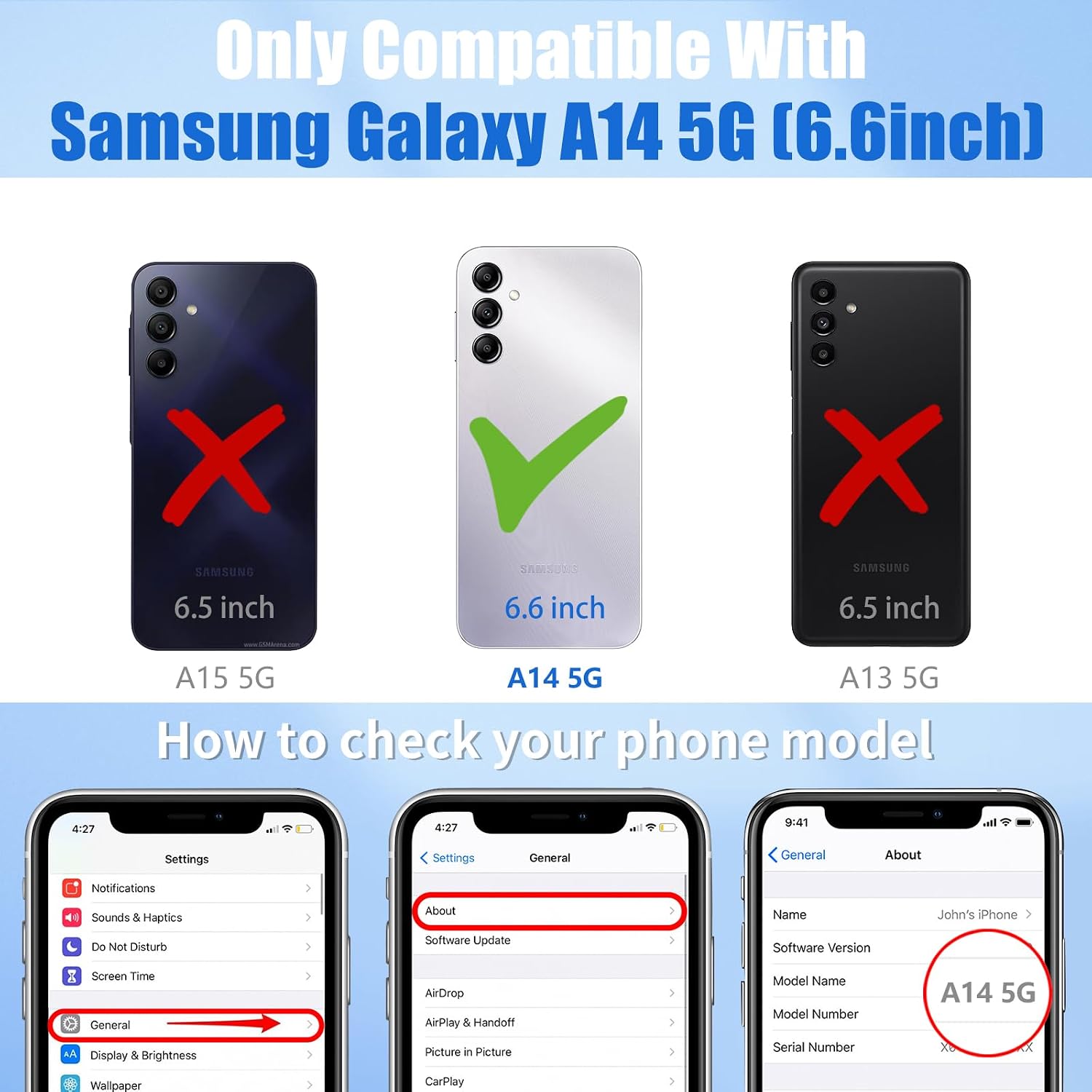 Detalle de Boaretiu Galaxy A14 5G Strawberry Case with 360° Ring Kickstand