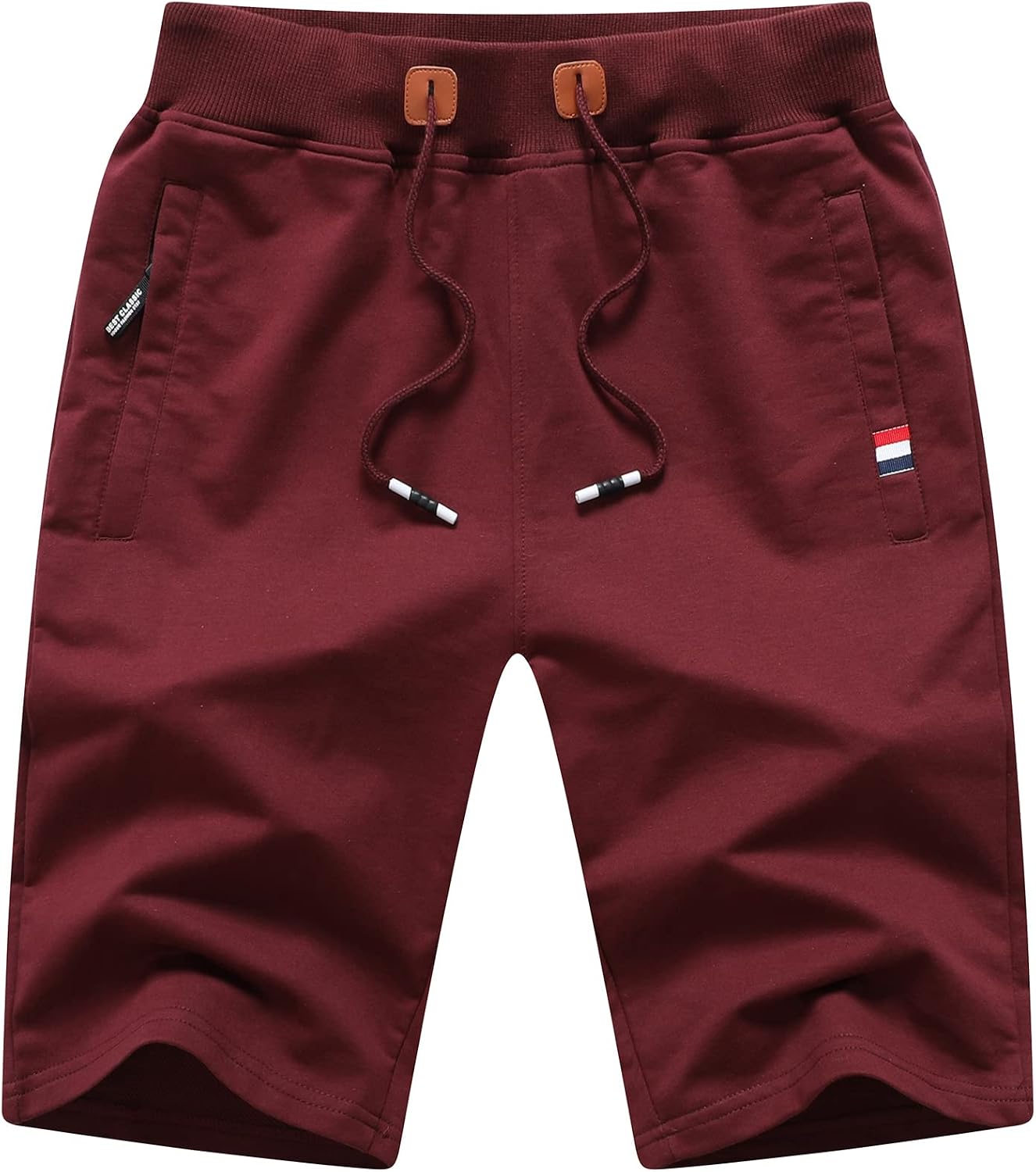 Detalle 1 de Tansozer joggingshorts voor heren met ritszakken en elastische tailleband