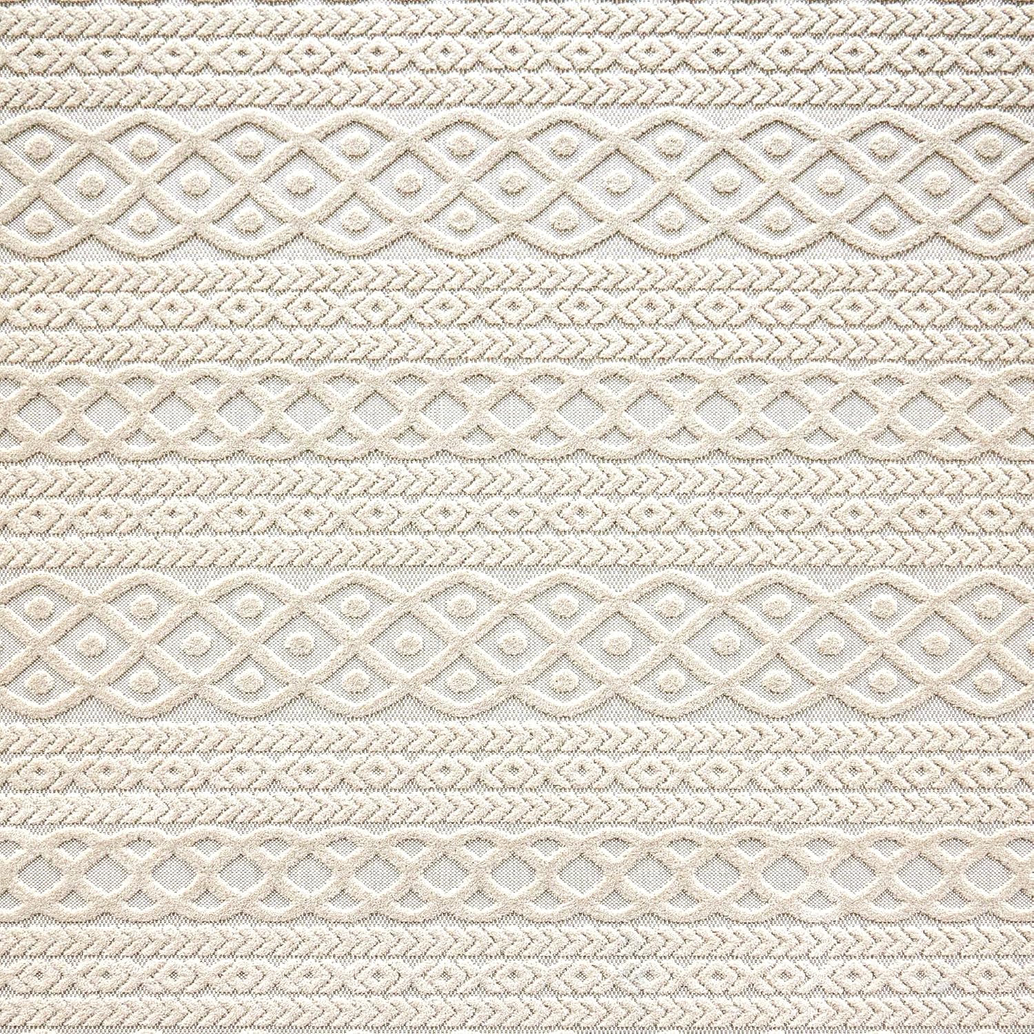 Detalle 1 de Tapis extérieur 160x230 cm crème