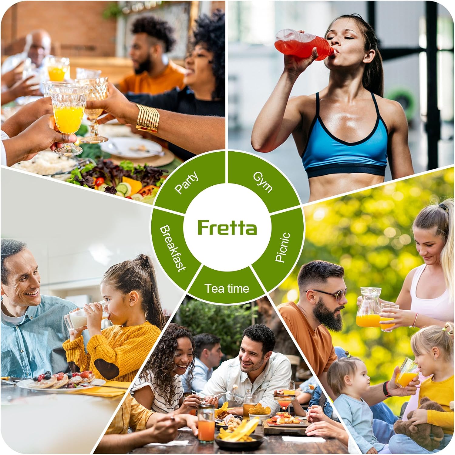 Thumbnail 6 de Fretta Cold Press Juicer with 135mm Feed Chute – Quiet, Safe and Family‑Sized