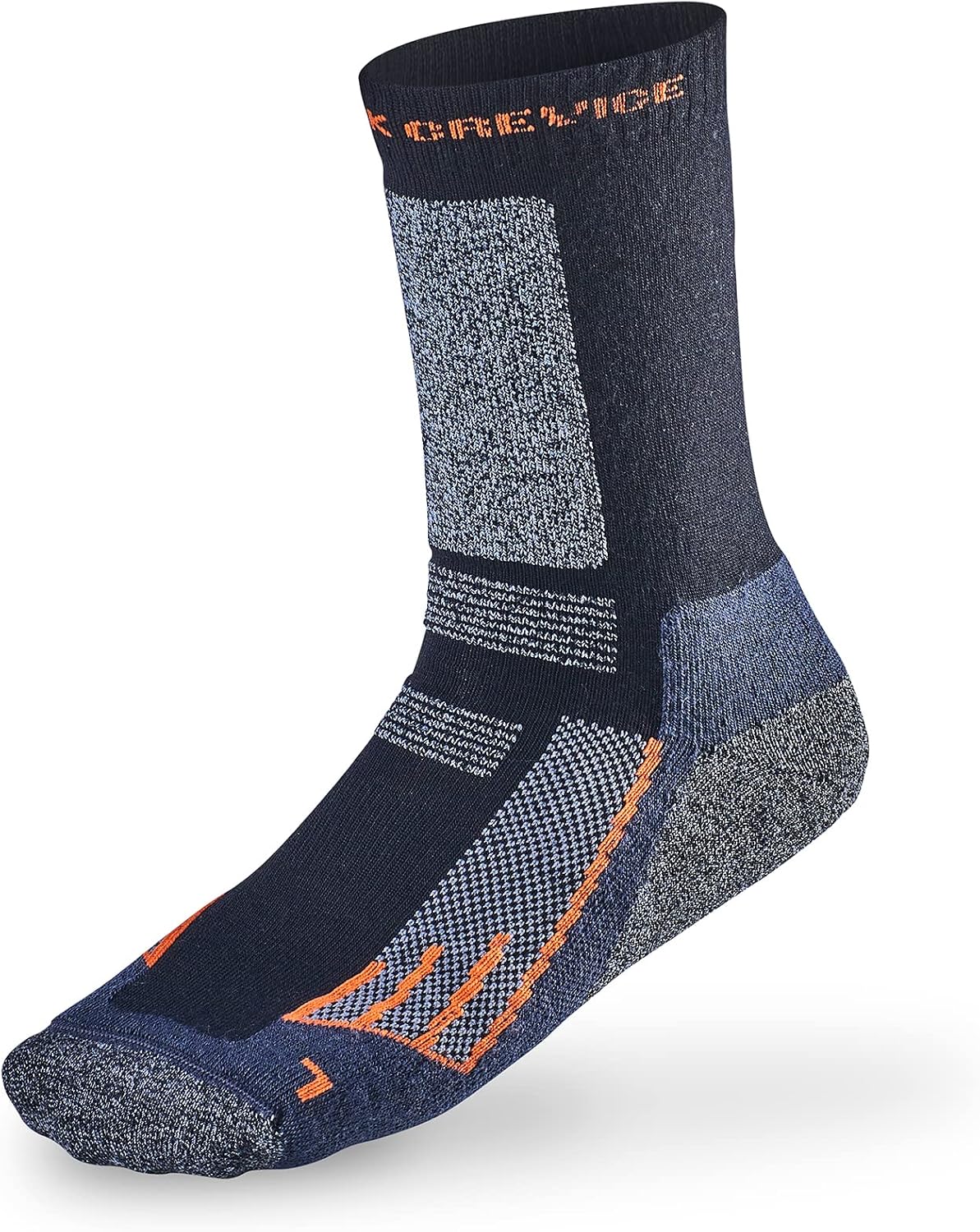 Detalle 2 de Black Crevice Merino Calzini da outdoor