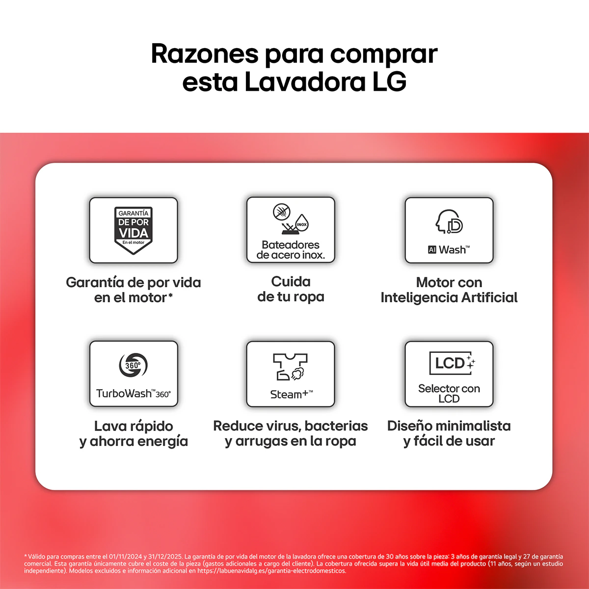 Thumbnail 2 de LG F4X7009TBB 9kg 🧺