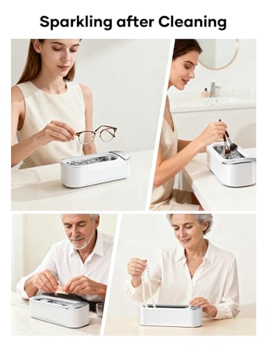 Thumbnail 7 de Vpcok Direct 450ml Ultrasonic Cleaner, 45,000Hz with 3 Timer Settings