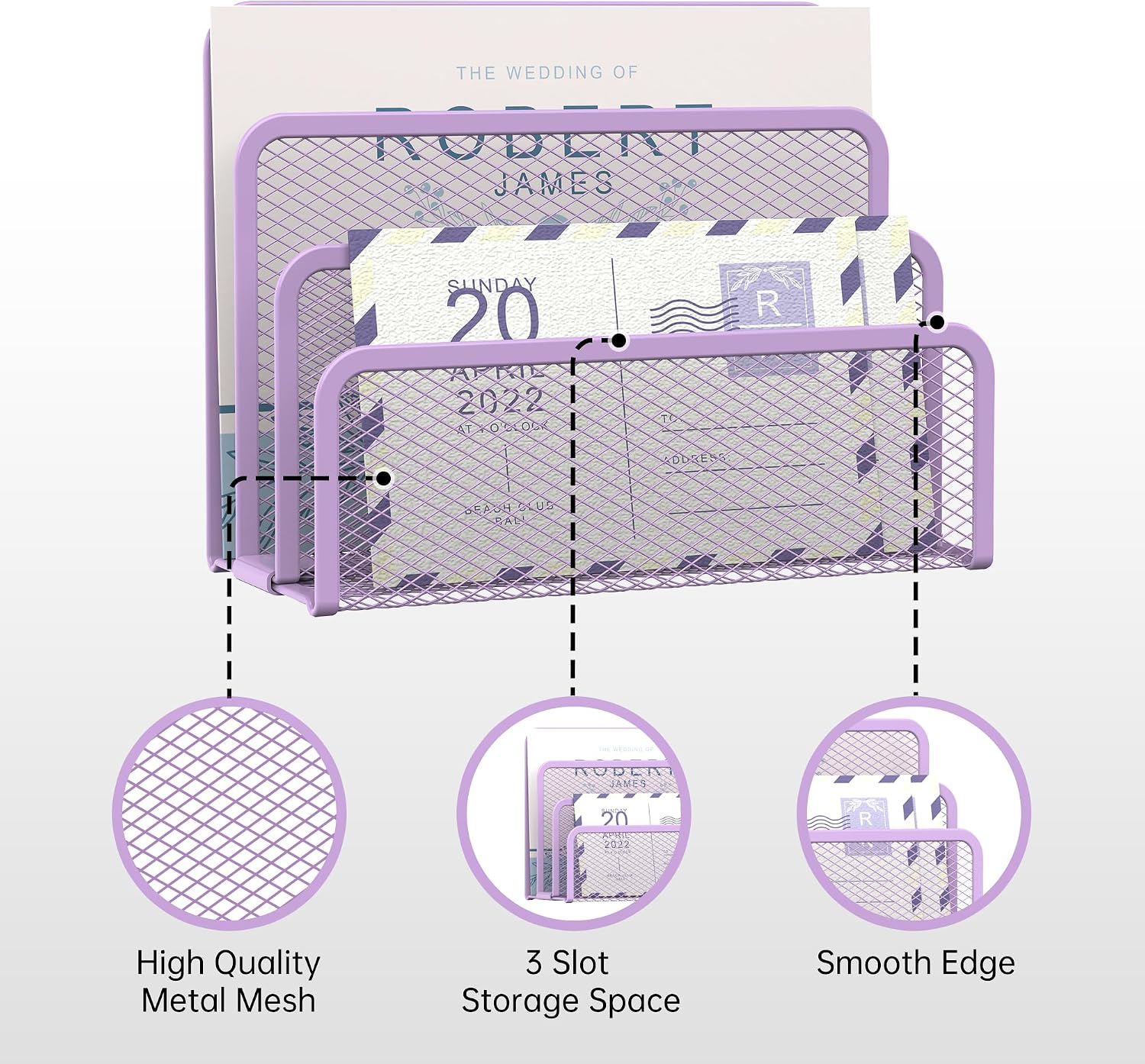 Thumbnail 3 de SUPEASY Mail Organizer, 3-Slot