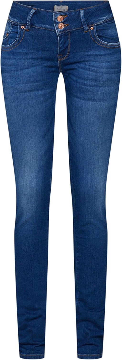 Thumbnail 6 de LTB Damen Jeans Molly M Super Slim Fit – Blau Juana Wash W24–W34 Stretch