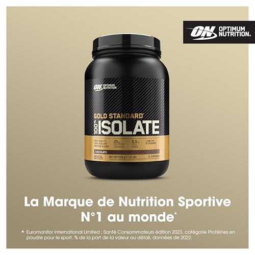 Thumbnail 1 de Optimum Nutrition Gold Standard 100% Isolate – Protéine de Whey, 930 g