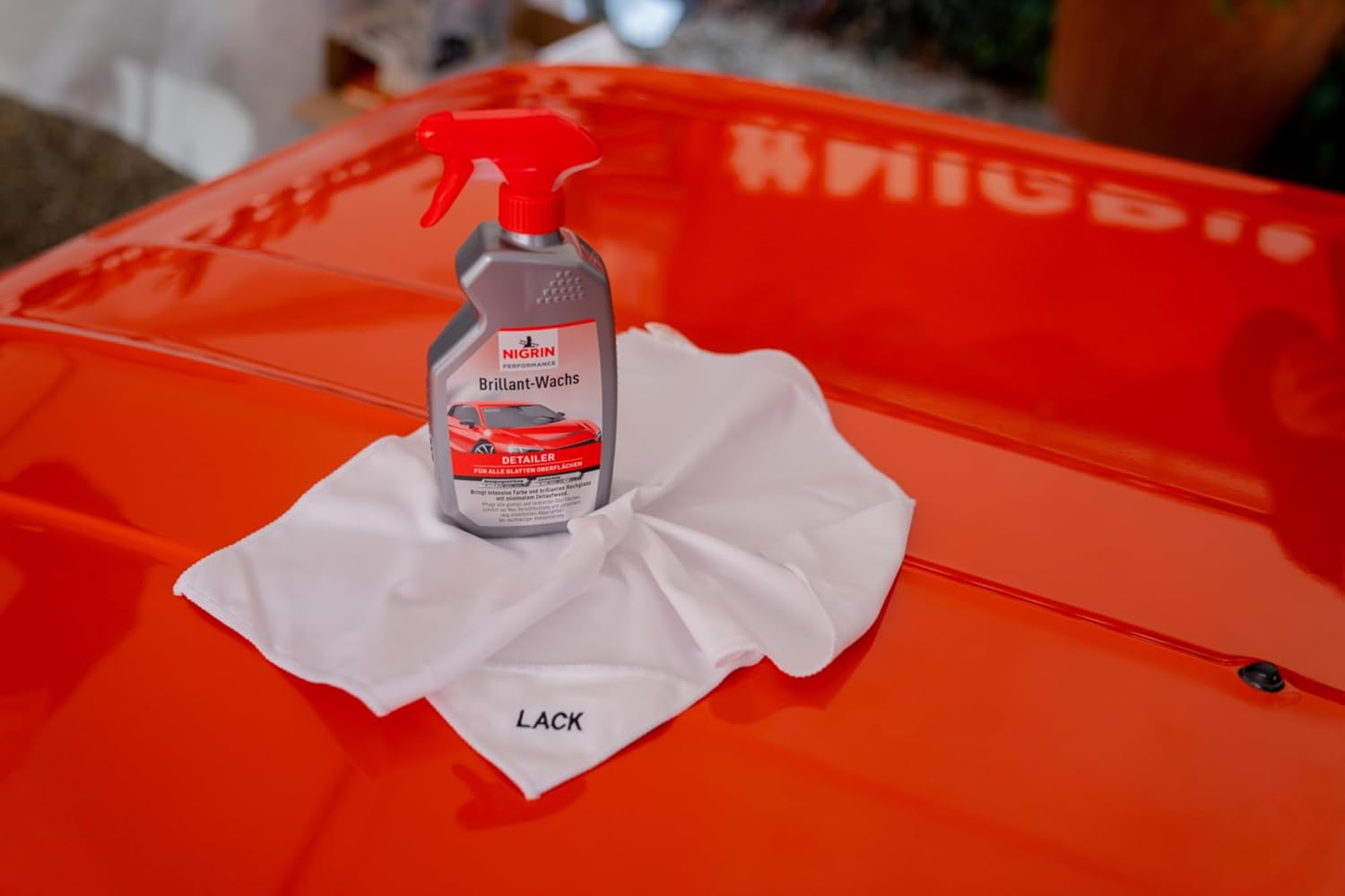 Thumbnail 4 de NIGRIN Performance Brillant-Wachs TURBO – Auto Pflegespray, 500 ml